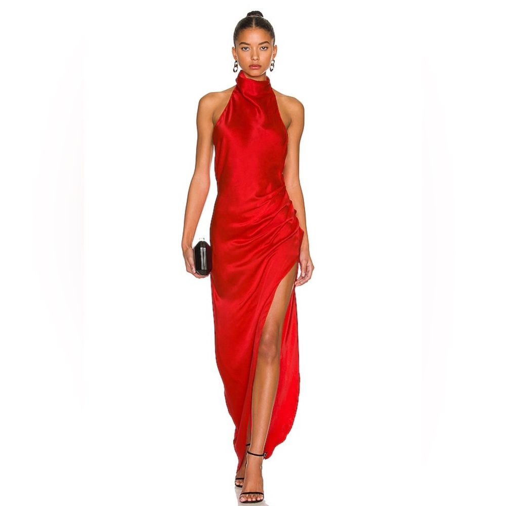 Amanda Uprichard X REVOLVE Samba Gown in Candy Apple